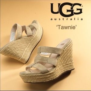 NIB Ugg Tawnie Wedge Sandal